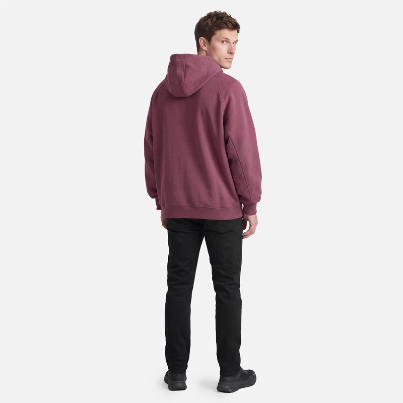 POLERON HOMBRE ULMO HOODY SWEATSHIRT VINO LIPPI V27 - 4