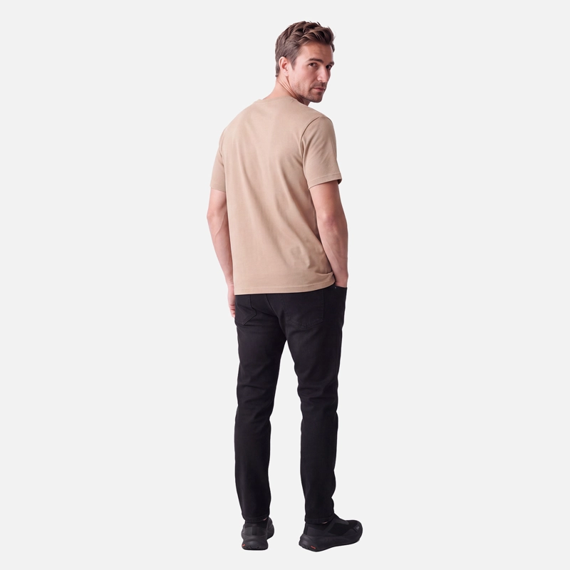 POLERA HOMBRE SUPIMA T-SHIRT CANELA LIPPI V27 - 5