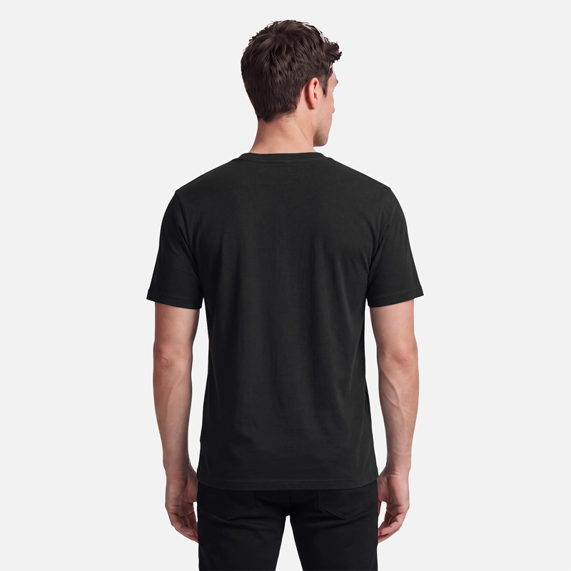 POLERA HOMBRE SUPIMA T-SHIRT NEGRO LIPPI V27 - 3