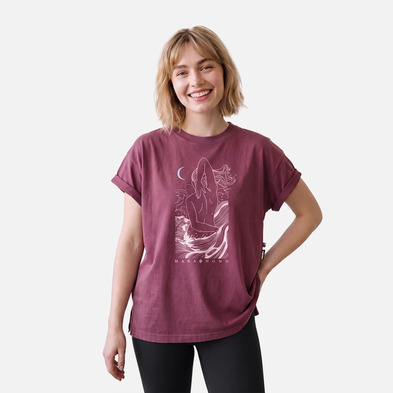 POLERA MUJER GARZA BURDEO HAKA HONU V27 - 1