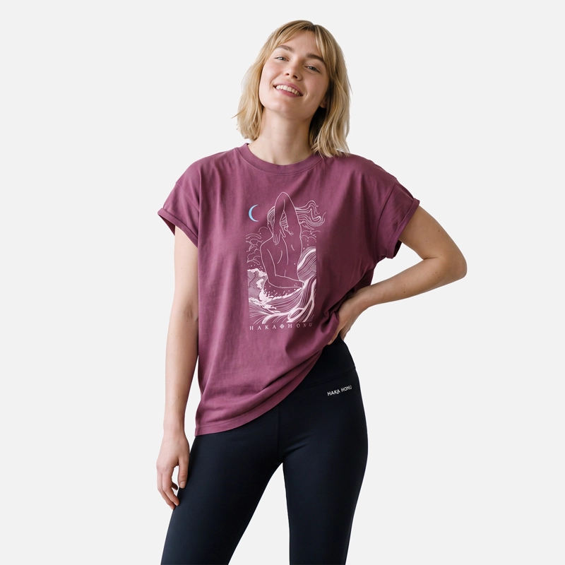 POLERA MUJER GARZA BURDEO HAKA HONU V27 - 2