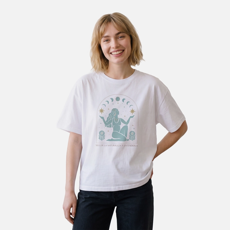 POLERA MUJER GORRION BLANCO HAKA HONU V27 - 1