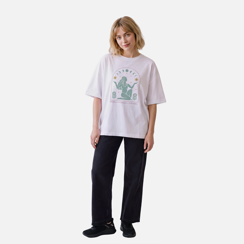 POLERA MUJER GORRION BLANCO HAKA HONU V27 - 2
