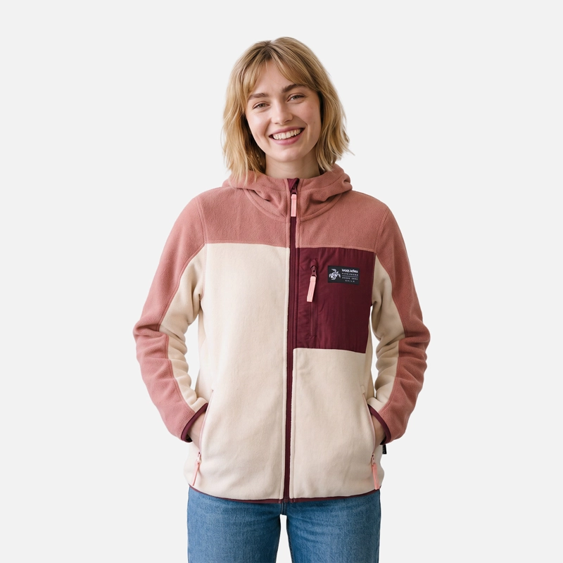 POLAR MUJER LEÑERA CREMA HAKA HONU V27 - 1