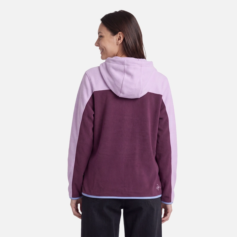 POLAR MUJER LEÑERA MORADO OSCURO HAKA HONU V27 - 2