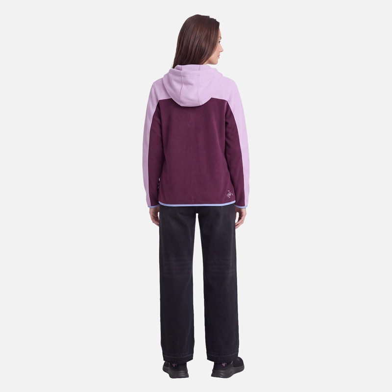 POLAR MUJER LEÑERA MORADO OSCURO HAKA HONU V27 - 5