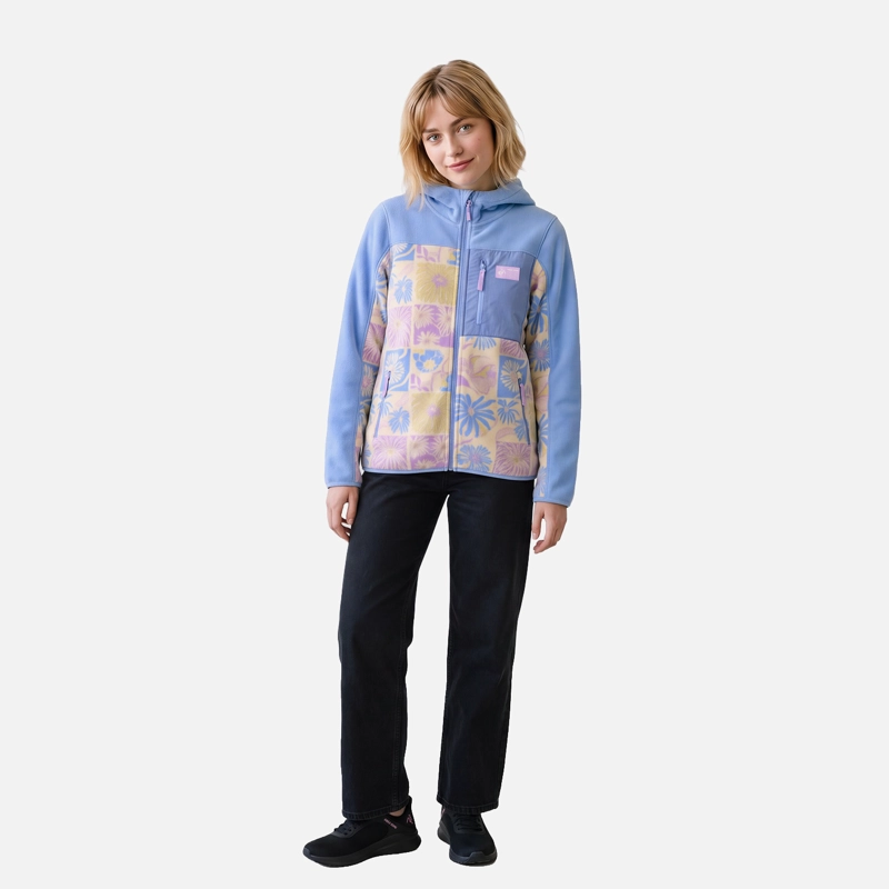 POLAR MUJER LEÑERA PRINT MALVA HAKA HONU V27 - 1