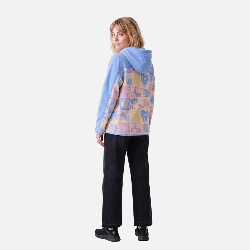 POLAR MUJER LEÑERA PRINT MALVA HAKA HONU V27 - 4