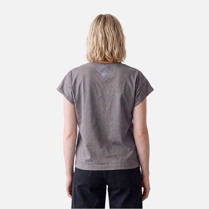 POLERA MUJER NUBE GRIS MEDIO HAKA HONU V27 - 2