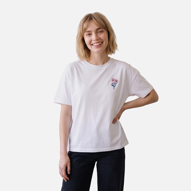 POLERA MUJER LIOFILIZADA BLANCO HAKA HONU V27 L