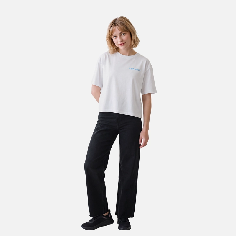 POLERA MUJER POLO BLANCO HAKA HONU V27 - 2