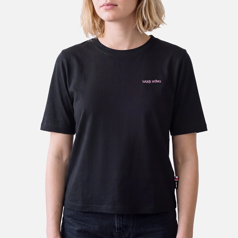 POLERA MUJER POLO NEGRO HAKA HONU V27 - 2