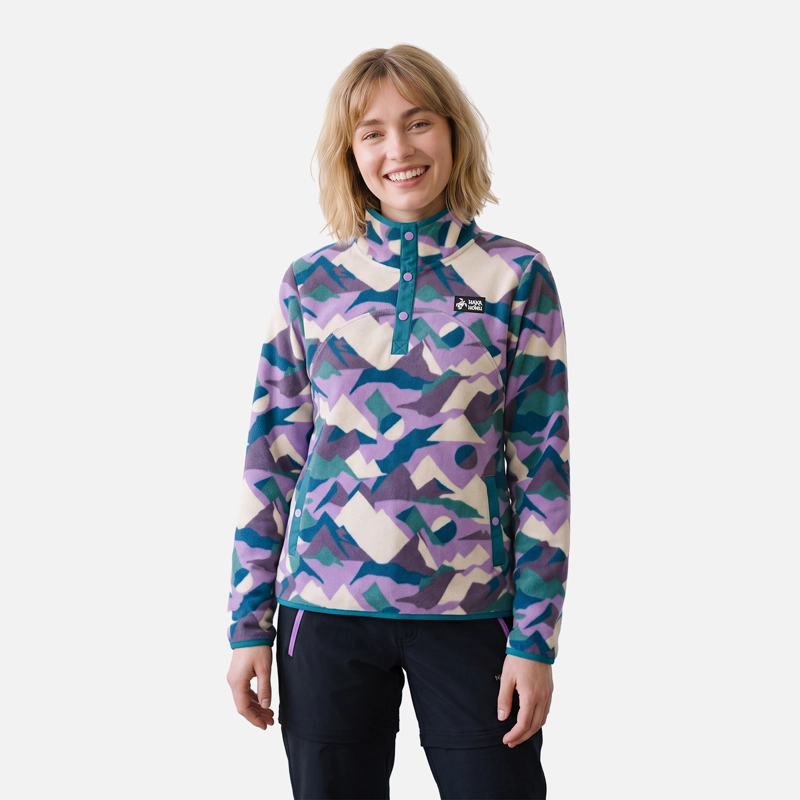 POLAR MUJER TOKERAU PRINT MALVA HAKA HONU V27 - 1