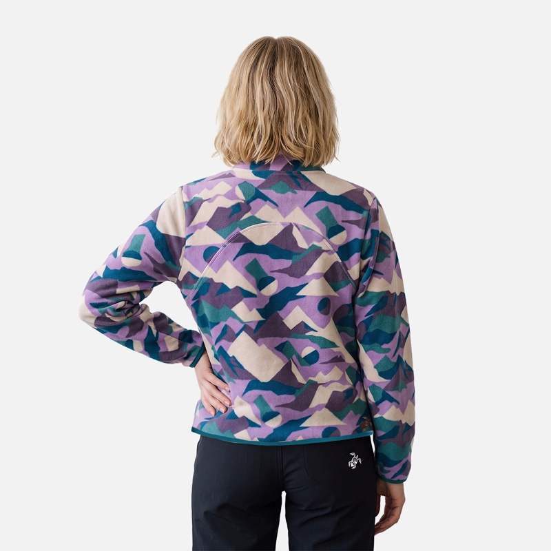 POLAR MUJER TOKERAU PRINT MALVA HAKA HONU V27 - 2