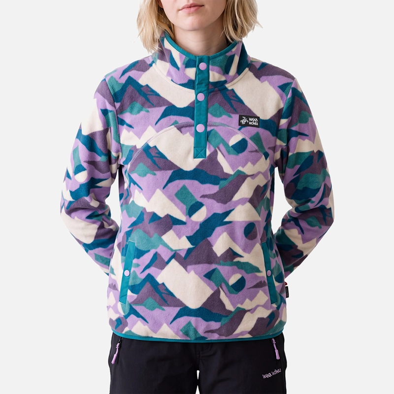 POLAR MUJER TOKERAU PRINT MALVA HAKA HONU V27 - 3