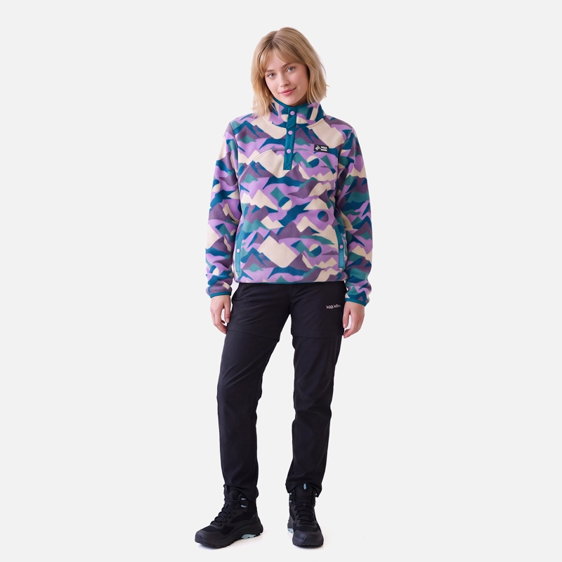 POLAR MUJER TOKERAU PRINT MALVA HAKA HONU V27 - 4