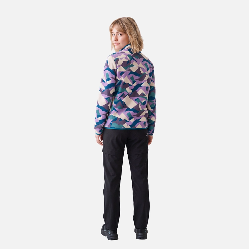 POLAR MUJER TOKERAU PRINT MALVA HAKA HONU V27 - 5