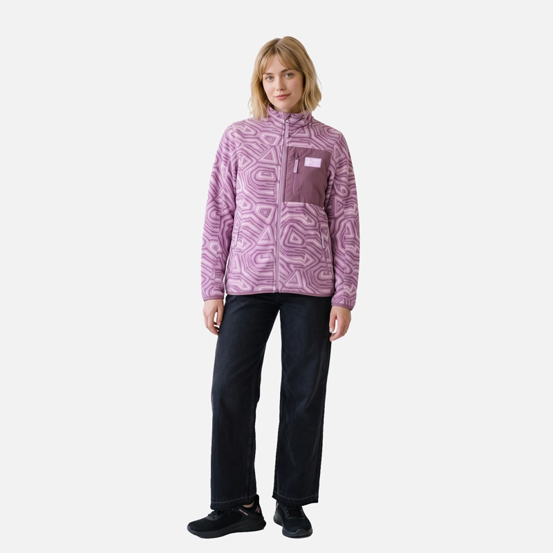 POLAR MUJER RUIL PRINT MALVA HAKA HONU V27 - 3