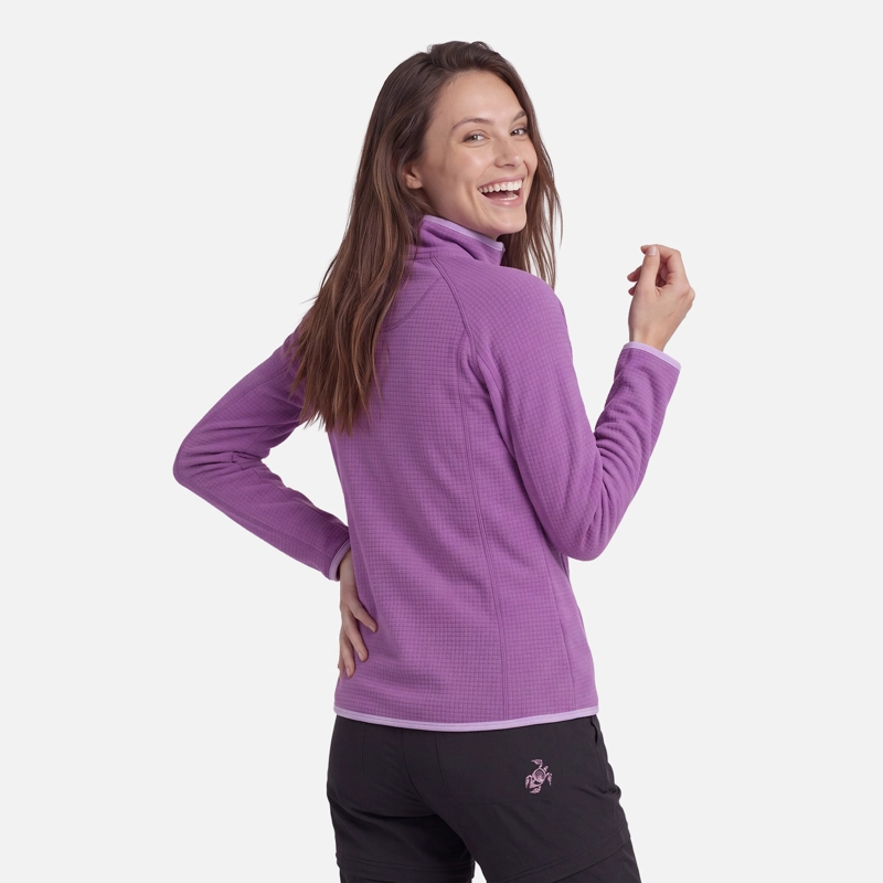 POLERON MUJER TAINA MORADO HAKA HONU V27 - 2