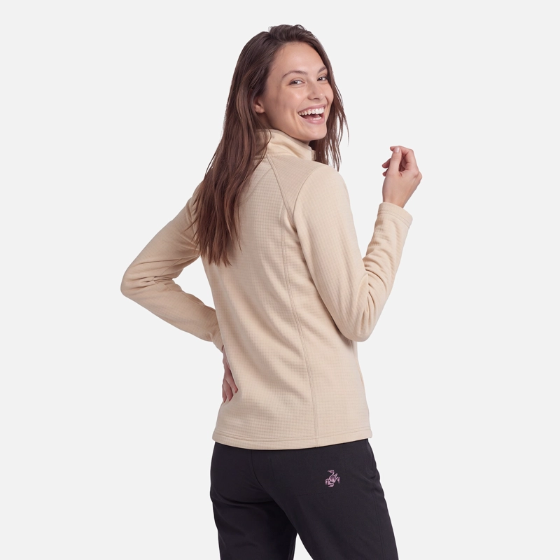POLERON MUJER TAINA CREMA HAKA HONU V27 - 2