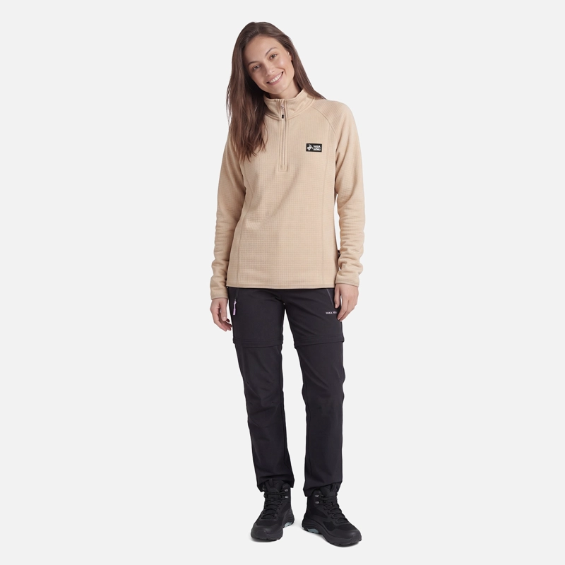 POLERON MUJER TAINA CREMA HAKA HONU V27 - 3