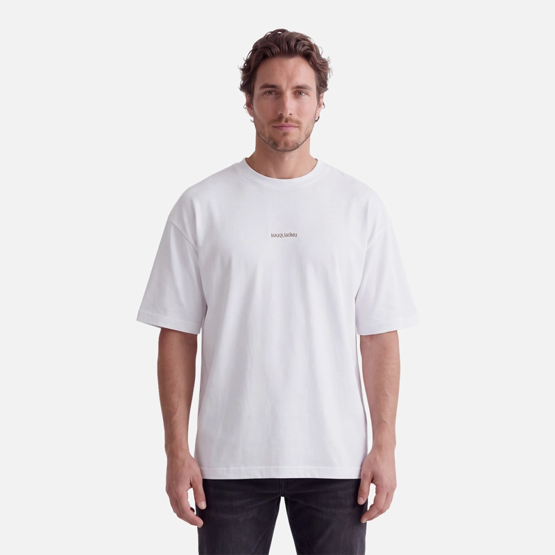 POLERA HOMBRE QUE HEAVY BLANCO HAKA HONU V27 - 1