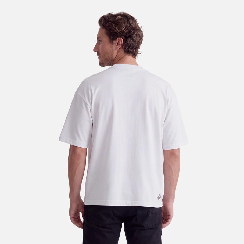 POLERA HOMBRE QUE HEAVY BLANCO HAKA HONU V27 - 2