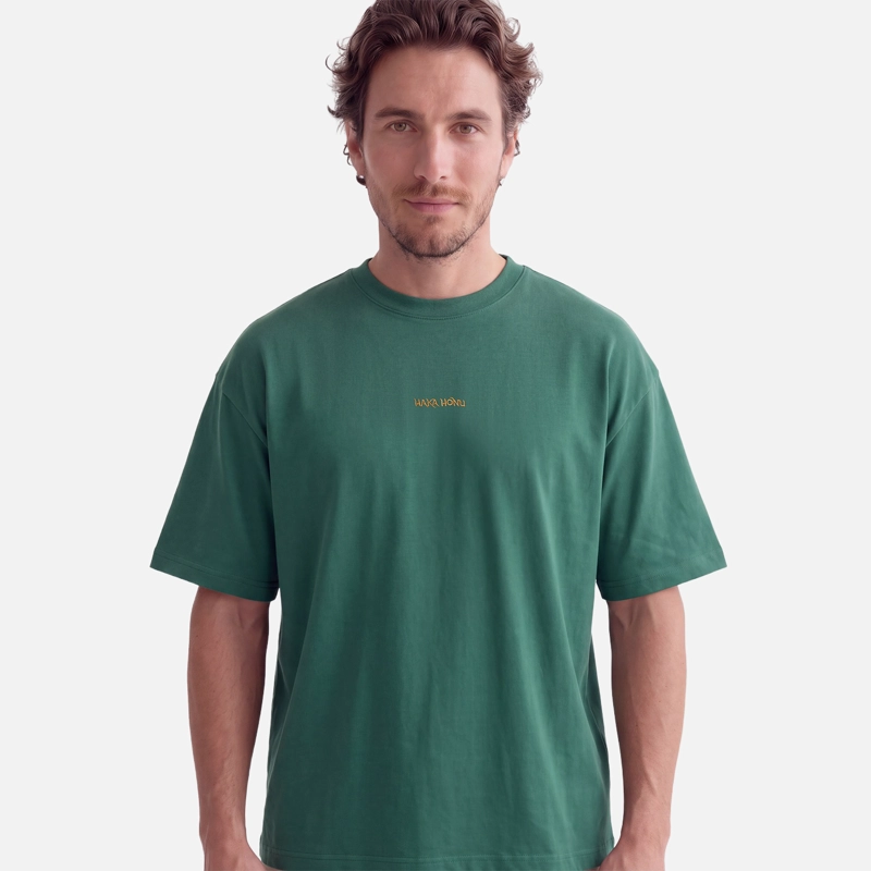 POLERA HOMBRE QUE HEAVY ESMERALDA HAKA HONU V27 - 3