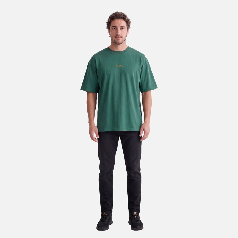POLERA HOMBRE QUE HEAVY ESMERALDA HAKA HONU V27 - 4