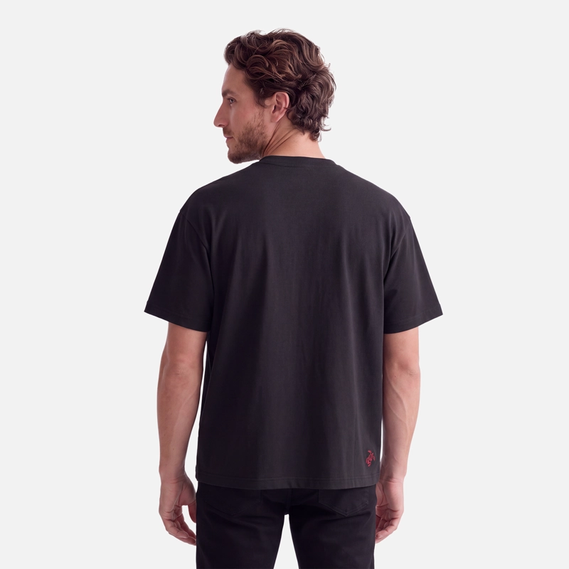 POLERA HOMBRE QUE HEAVY NEGRO HAKA HONU V27 - 2