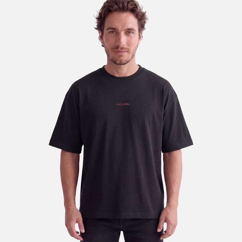 POLERA HOMBRE QUE HEAVY NEGRO HAKA HONU V27 - 3