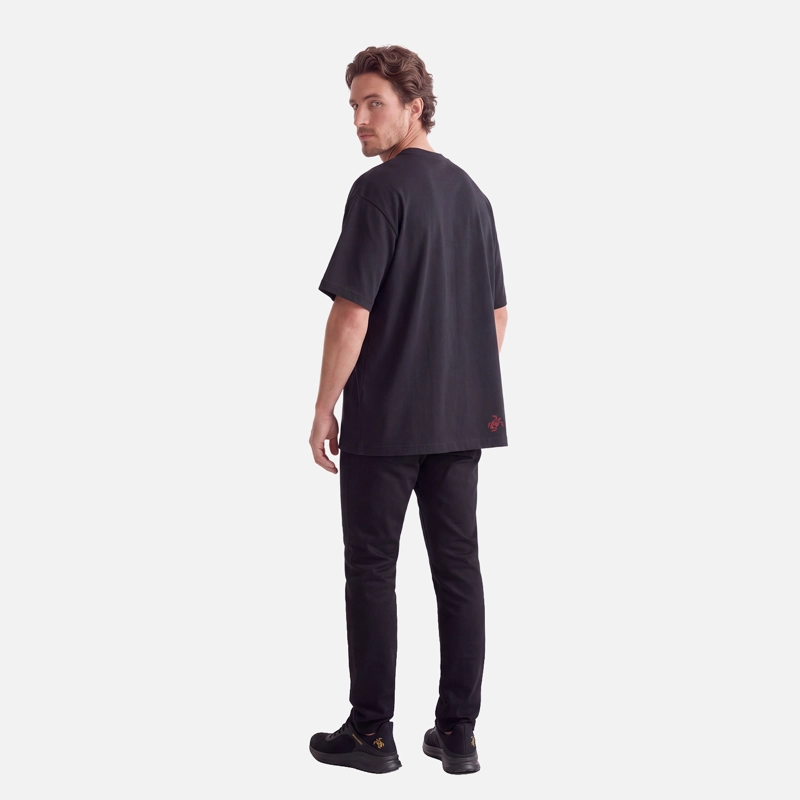 POLERA HOMBRE QUE HEAVY NEGRO HAKA HONU V27 - 5