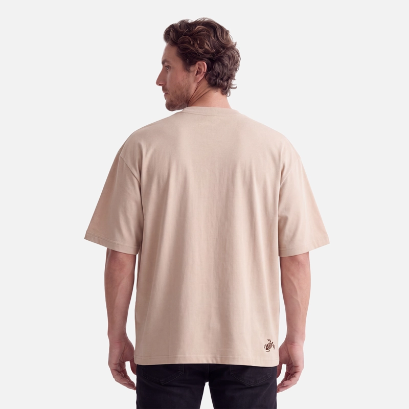 POLERA HOMBRE QUE HEAVY TAUPE HAKA HONU V27 - 2