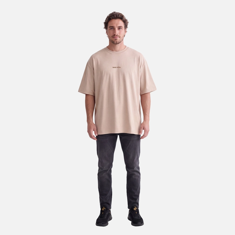 POLERA HOMBRE QUE HEAVY TAUPE HAKA HONU V27 - 4
