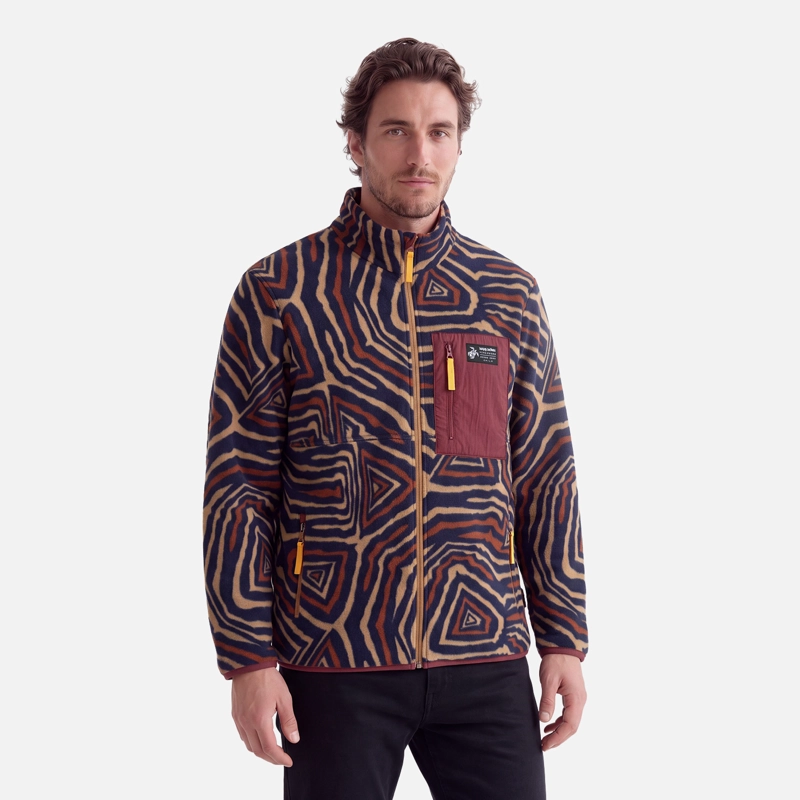 POLAR HOMBRE RUIL PRINT CAFE CLARO HAKA HONU V27 - 1