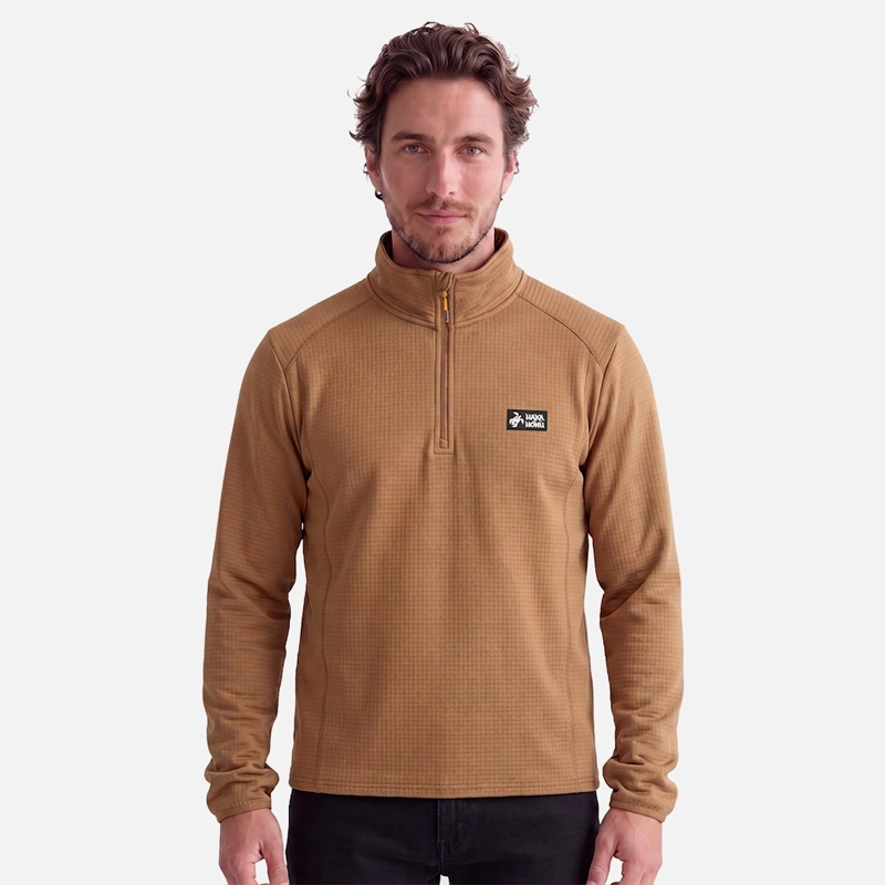 POLERON HOMBRE TAINA CAFE CLARO HAKA HONU V27 - 1