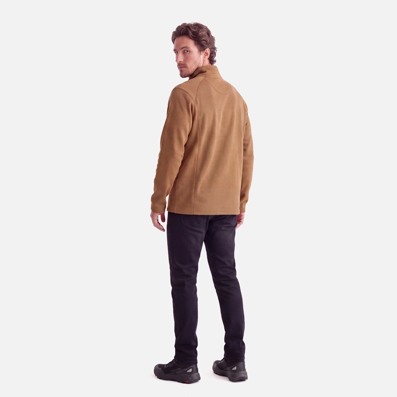POLERON HOMBRE TAINA CAFE CLARO HAKA HONU V27 - 3