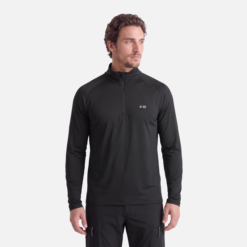 POLERON HOMBRE TAINA NEGRO HAKA HONU V27 - 1