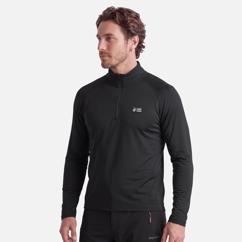 POLERON HOMBRE TAINA NEGRO HAKA HONU V27 - 3