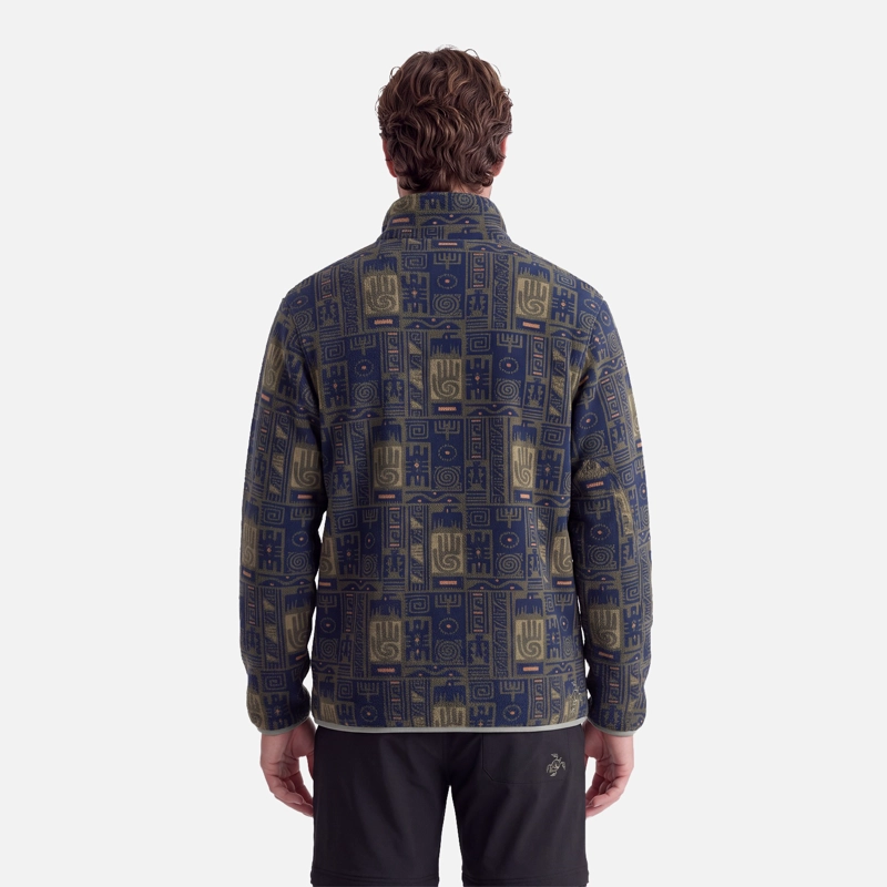 POLAR HOMBRE TOKERAU PRO PRINT VERDE MUSGO HAKA HONU V27 - 2