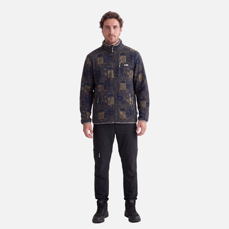 POLAR HOMBRE TOKERAU PRO PRINT VERDE MUSGO HAKA HONU V27 - 3