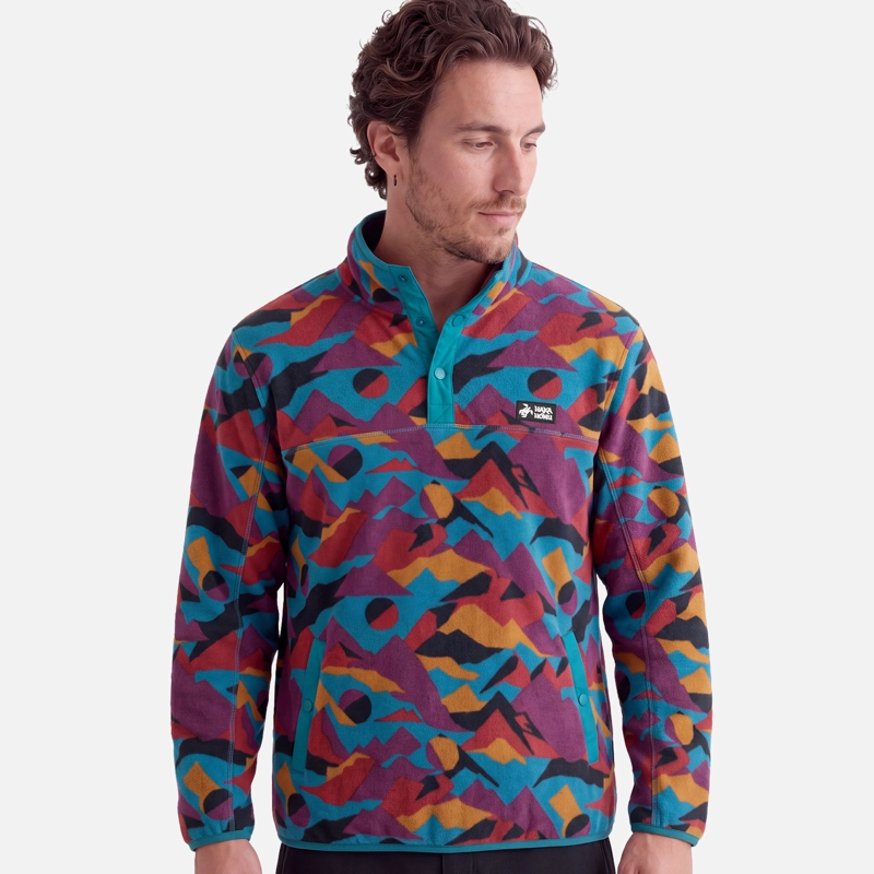 POLAR HOMBRE TOKERAU PRINT MORADO OSCURO HAKA HONU V27 - 3