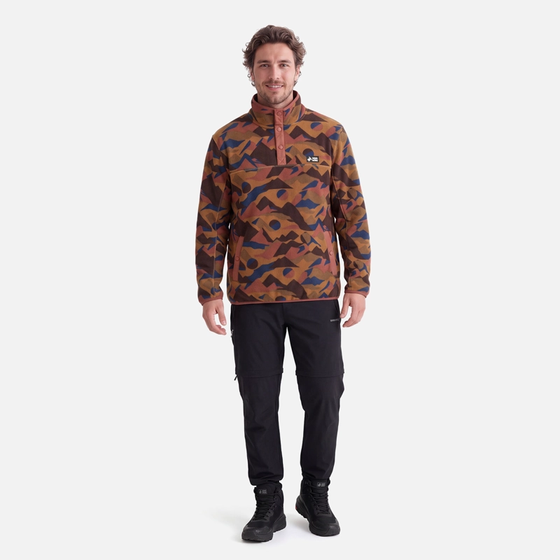 POLAR HOMBRE TOKERAU PRINT CAFE CLARO HAKA HONU V27 - 1