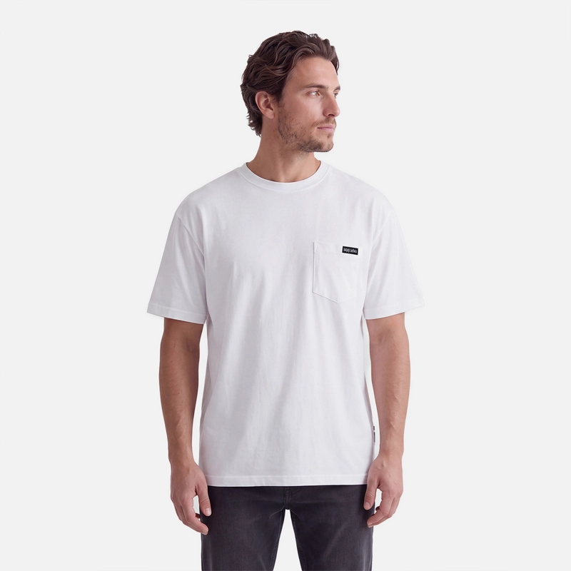 POLERA HOMBRE TREBOL BLANCO HAKA HONU V27 - 1