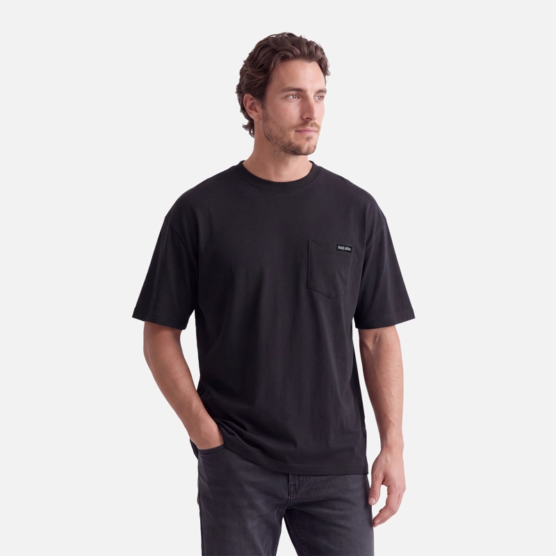 POLERA HOMBRE TREBOL NEGRO HAKA HONU V27 - 1