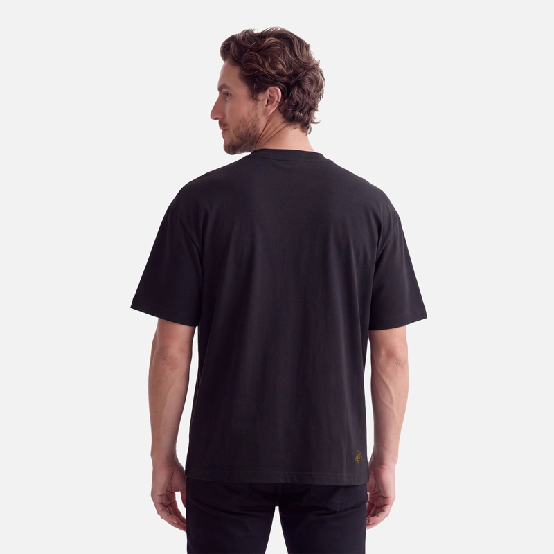 POLERA HOMBRE TREBOL NEGRO HAKA HONU V27 - 3