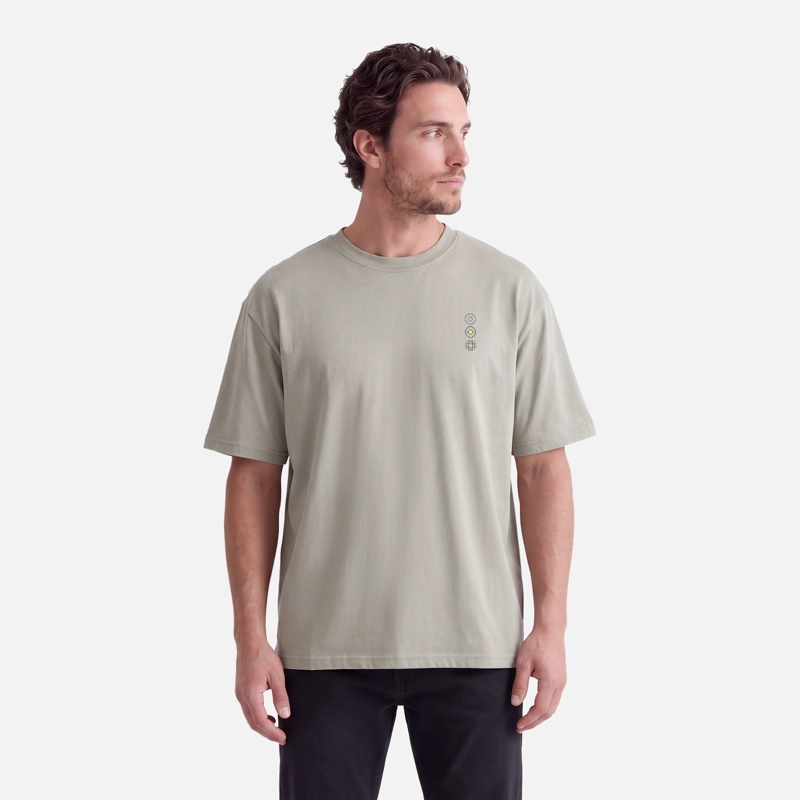 POLERA HOMBRE VOY Y VUELVO LAUREL HAKA HONU V27 - 1
