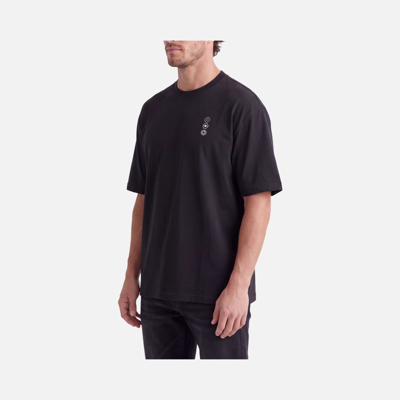 POLERA HOMBRE VOY Y VUELVO NEGRO HAKA HONU V27 - 1