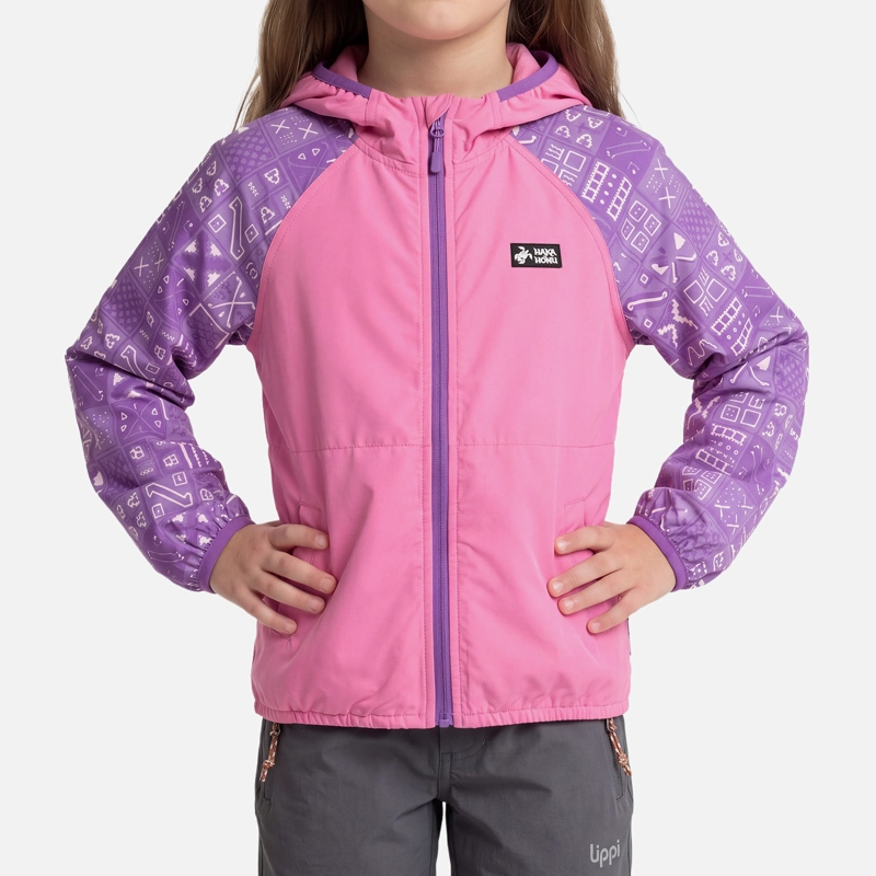 CHAQUETA NIÑA VENTISCA ROSADO HAKA HONU V27 - 2