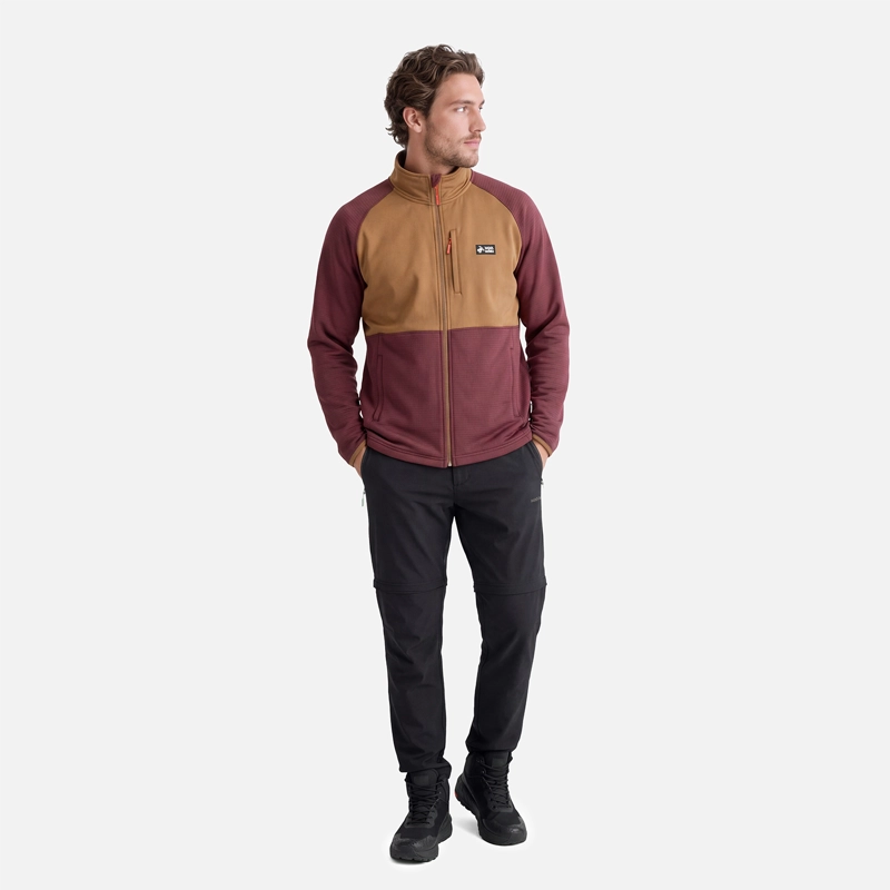 POLERON HOMBRE TAINA FULL ZIP BURDEO HAKA HONU V27 - 4